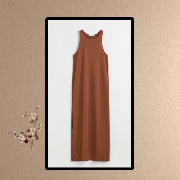 H&M sleeveless jersey maxi dress. Size XXL. - Picture 1 of 3